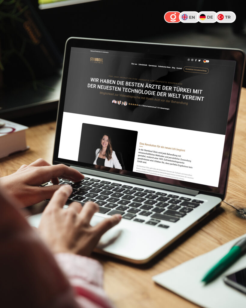 langing page stamboul clinic